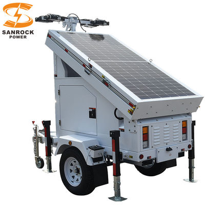 購入 長持ちする太陽光照明塔 1305W の電池付き 携帯式 建設用 照明塔 online manufacture