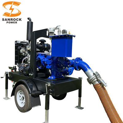購入 325m3/H ディーゼルエンジン水ポンプセット 塞がらない自立式遠心ポンプ online manufacture