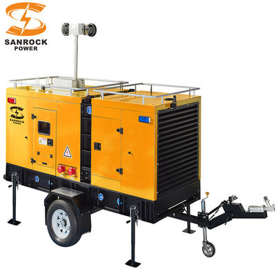 購入 1500r/Min モバイル 下水ポンプ 電動 80KW 携帯 トレーラー 搭載 ディーゼル 水ポンプ online manufacture