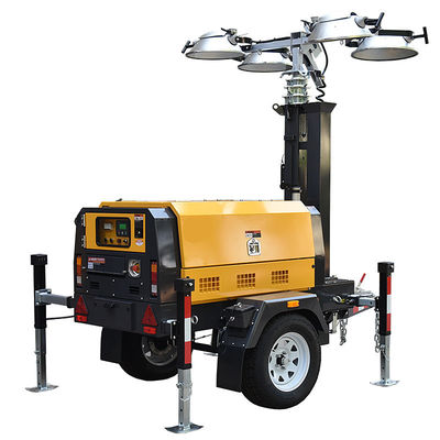 購入 Mining Areas Diesel Light Tower Towable Light Tower Diesel Generator Mobile Light Tower online manufacture