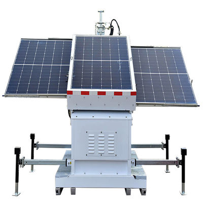 購入 携帯太陽光灯塔 監視塔 照明 鉱業 移動照明塔 online manufacture