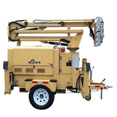 購入 Mobile Light Tower Outdoor LED Lighting Tower 9m Hydraulic Mast Diesel Light Tower online manufacture