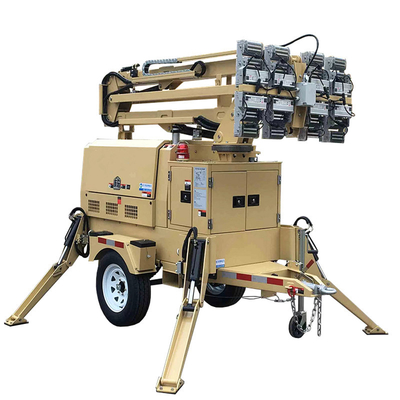 購入 伸縮式ライトタワーランプ 360度回転 モバイルライトタワーメーカー online manufacture