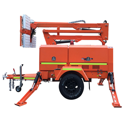 購入 ディーゼル発電機ライトタワー 定格電圧220V 牽引式ライトタワー モバイル照明タワー online manufacture