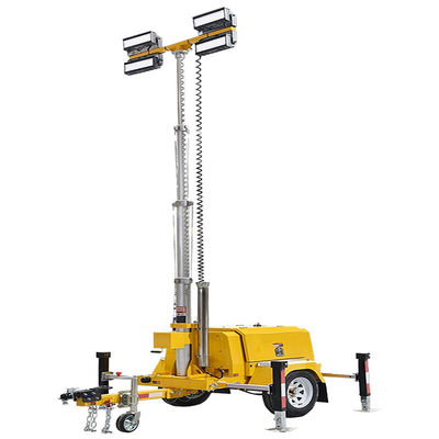 購入 Mobile Light Tower 4m 6.5m 9m Height Telescopic Light Towers LED Diesel Light Tower Manufacturers online manufacture