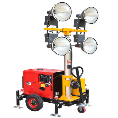 購入 Portable LED Light Towers Outdoor Light Tower Frequency 50/60 Hz Diesel Light Tower for Events online manufacture