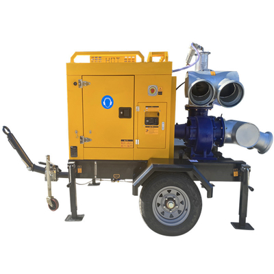 購入 Mobile Water Pump Agricultural Irrigation Self Priming Pump Diesel Engine Water Pump online manufacture