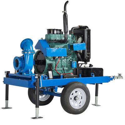 購入 Portable Diesel Engine Pump Set Construction Dewatering Trash Water Pump 6Inch Diesel Water Pump online manufacture