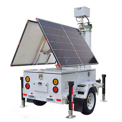 購入 Multifunction Solar Light Tower CCTV Camera Tower Surveillance Live Footage Mobile Solar Light Tower online manufacture