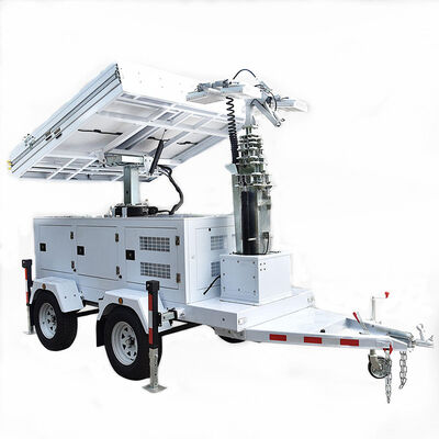 買う 産業移動灯塔 太陽光発電灯塔 高さ9m マスト 望遠鏡照明塔 online manufacture