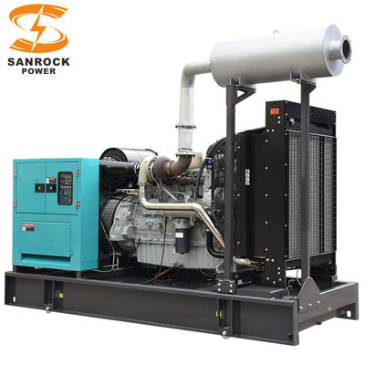 高出力オープンフレームディーゼル発電機 50HZディーゼル発電機 500KVA Dgセット 水冷却