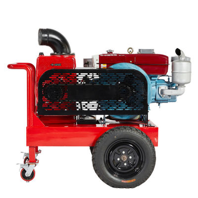 ディーゼル水ポンプ ベルト 輪駆動 乾燥式プリミングポンプ コンパクト構造 自律式プリミングポンプ 家用