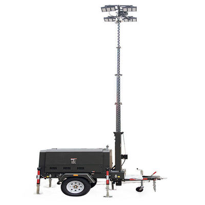 Mining Mobile Light Tower Remote Locations Diesel Generator Light Tower Industrial Light Tower for Sale