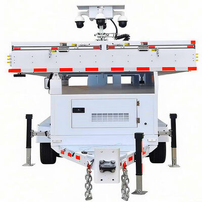 トレーラー照明塔 高効率ソーラーライト塔 防水ハウジング モバイルライト塔 メーカー