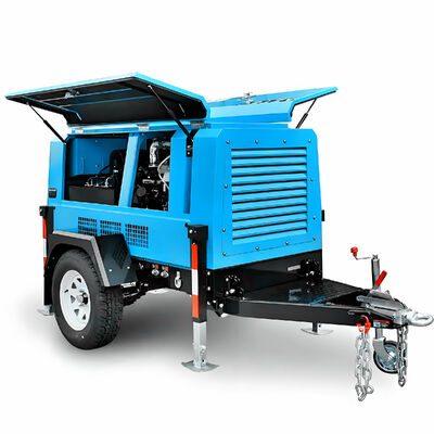 頑丈なデザイン ディーゼルエンジン発電機セット 50KW トレーラー搭載 ディーゼル駆動発電機