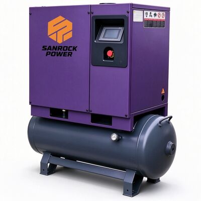 Compact Air Compressor Machine Stable Flow Industrial Equipment Air Cooled Laser Cutting Air Compressor for Sale