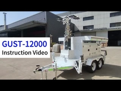 エコフレンドリー 太陽光灯塔 イベント 屋外灯塔 監視 モバイル灯塔