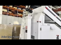 ポータブル発電機ライトタワー 緊急対応ゾーン LEDタワー照明 ソーラーライトタワー