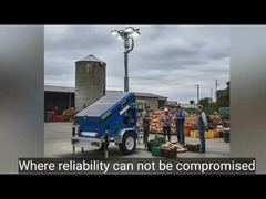 高品質のライトタワー ソーラーパワーの道路灯 緊急修理 ソーラーライトタワー メーカー