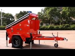 ソーラー照明タワー ビーム角度 360° 高出力ソーラーライト 建設現場 ポータブルソーラーライ